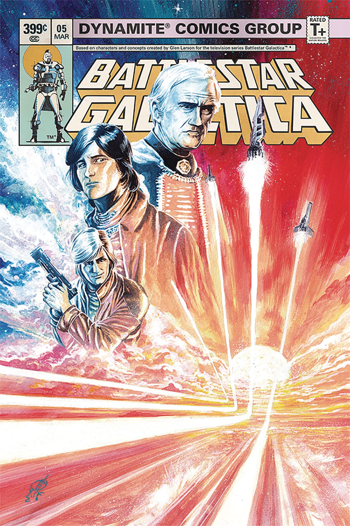 Battlestar Galactica Classic #5 Comic