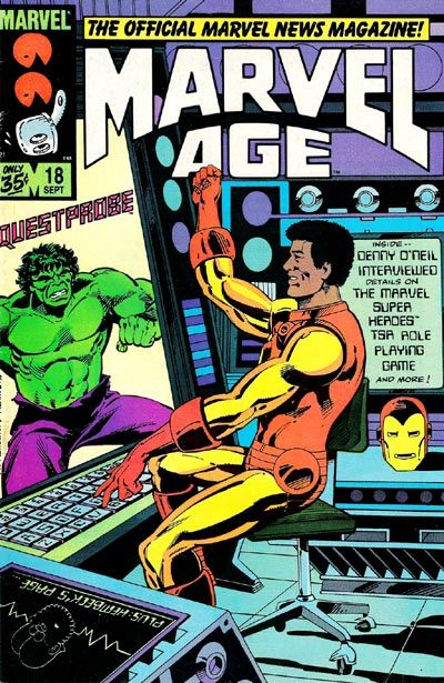 Marvel Age #18 Comic