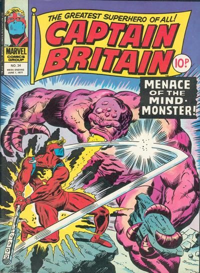Captain Britain #34 Comic