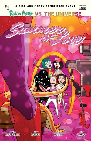 Rick And Morty Vs The Universe Summer Of Love #1 (Cvr B Phil Murphy Variant)