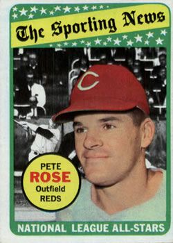 Pete Rose 1969 Topps #424 Sports Card