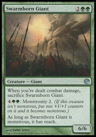 Swarmborn Giant (Journey into Nyx) Trading Card