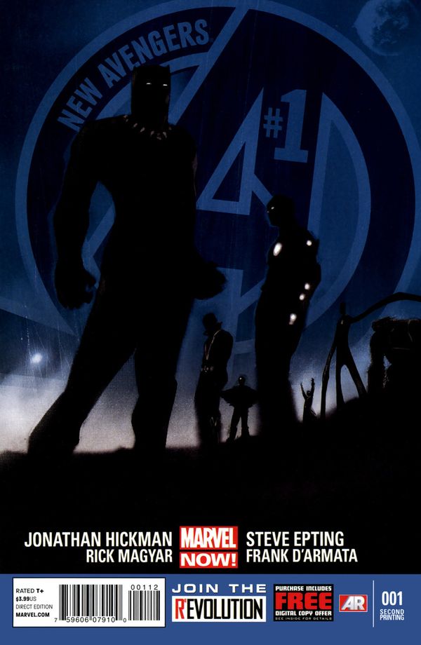 New Avengers #1 (2nd Printing)