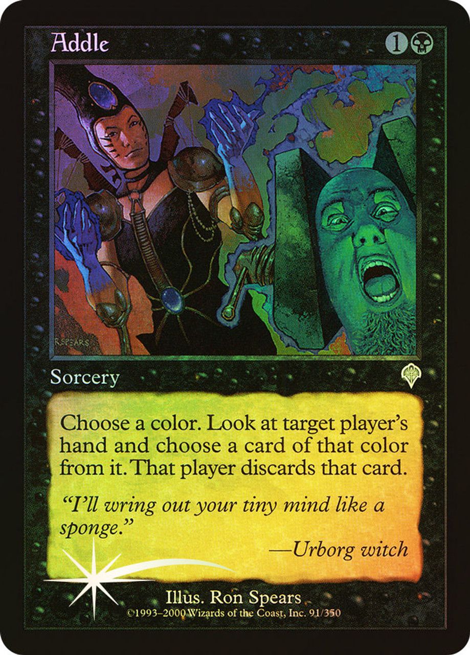 Addle (Invasion - Foil) Trading Card