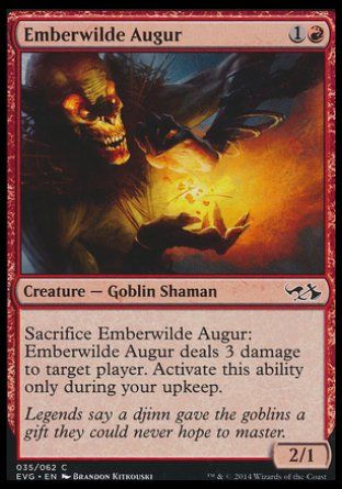 Emberwilde Augur (Duel Decks : Anthology) Trading Card