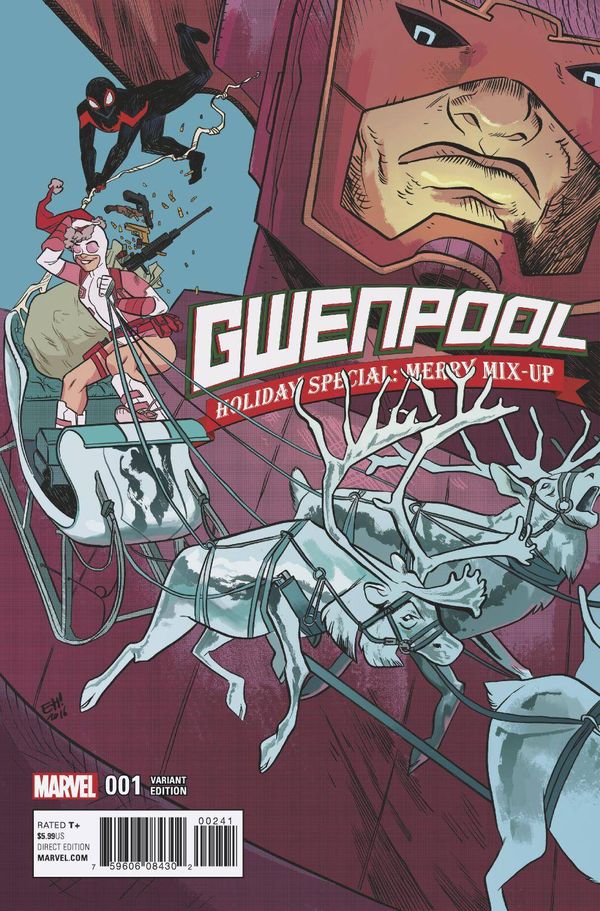 Gwenpool Holiday Special: Merry Mix-Up #1 (Henderson Variant Cover)
