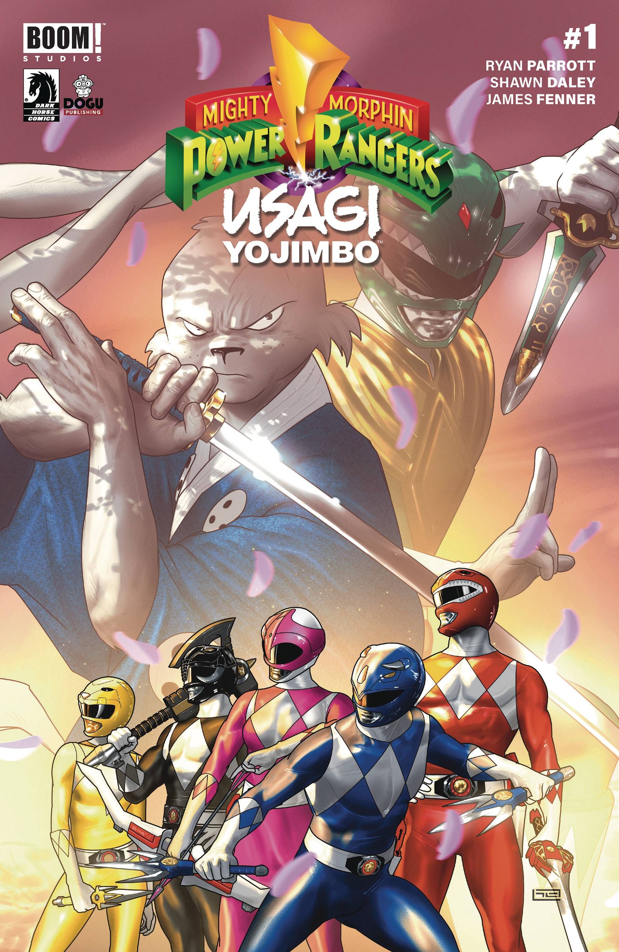 Mighty Morphin Power Rangers / Usagi Yojimbo #1 Comic