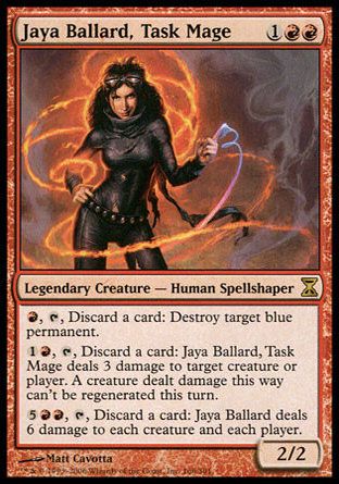 Jaya Ballard, Task Mage (Time Spiral) Trading Card