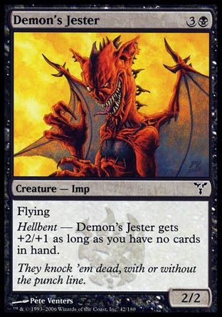 Demon's Jester (Dissension) Trading Card