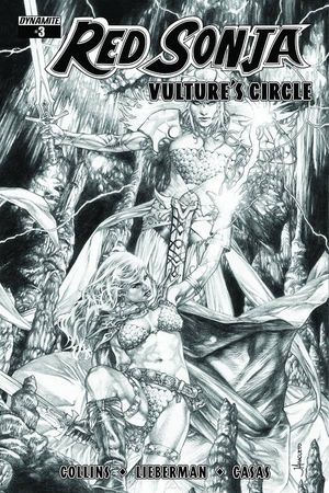 Red Sonja Vultures Circle #3 (10 Copy Anacleto B&amp;w Cover)