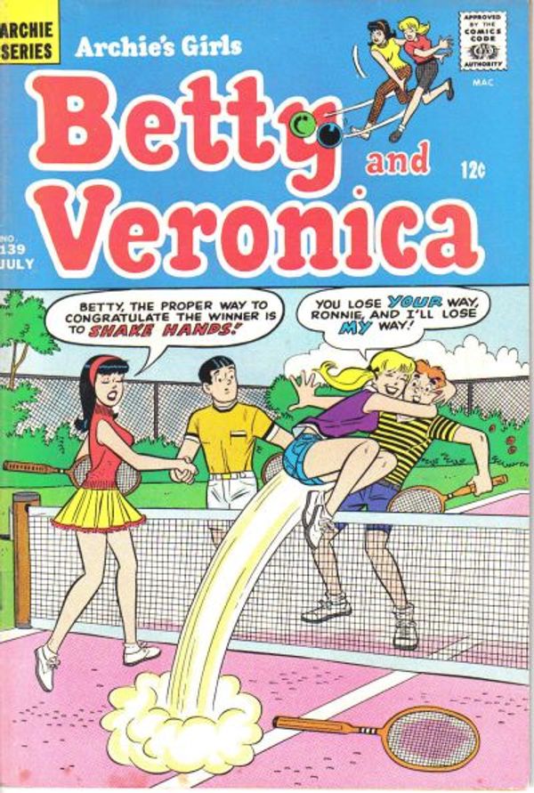 Archie's Girls Betty and Veronica #139