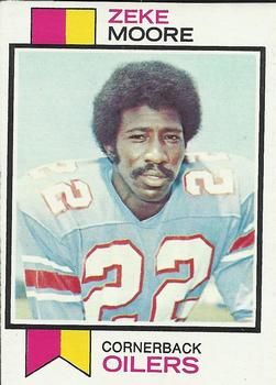 Zeke Moore 1973 Topps #202 Sports Card