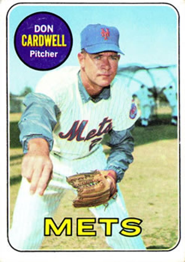 Don Cardwell 1969 Topps #193