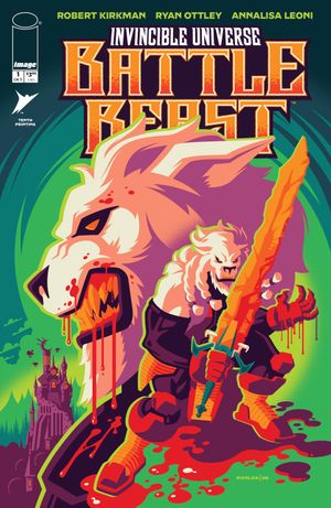Invincible Universe: Battle Beast #1 (10th Ptg Cvr F Tom Whalen Variant)