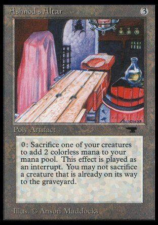 Ashnod's Altar (Antiquities) Trading Card