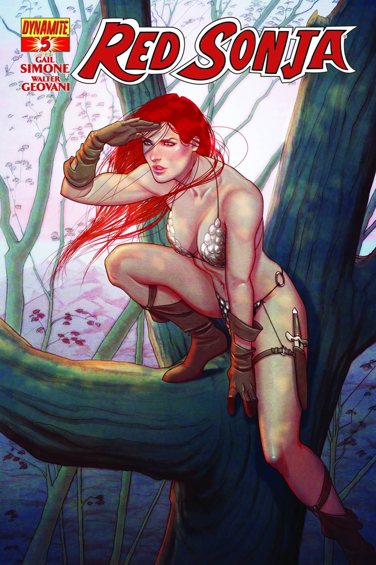 Red Sonja #5 (Frison Cover) Comic