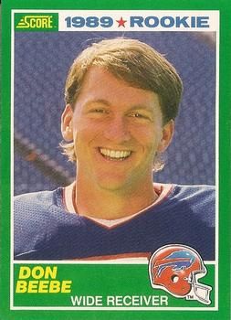 Don Beebe 1989 Score #265 Sports Card