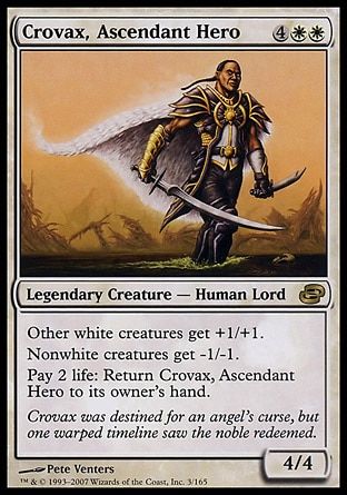 Crovax, Ascendant Hero (Planar Chaos) Trading Card