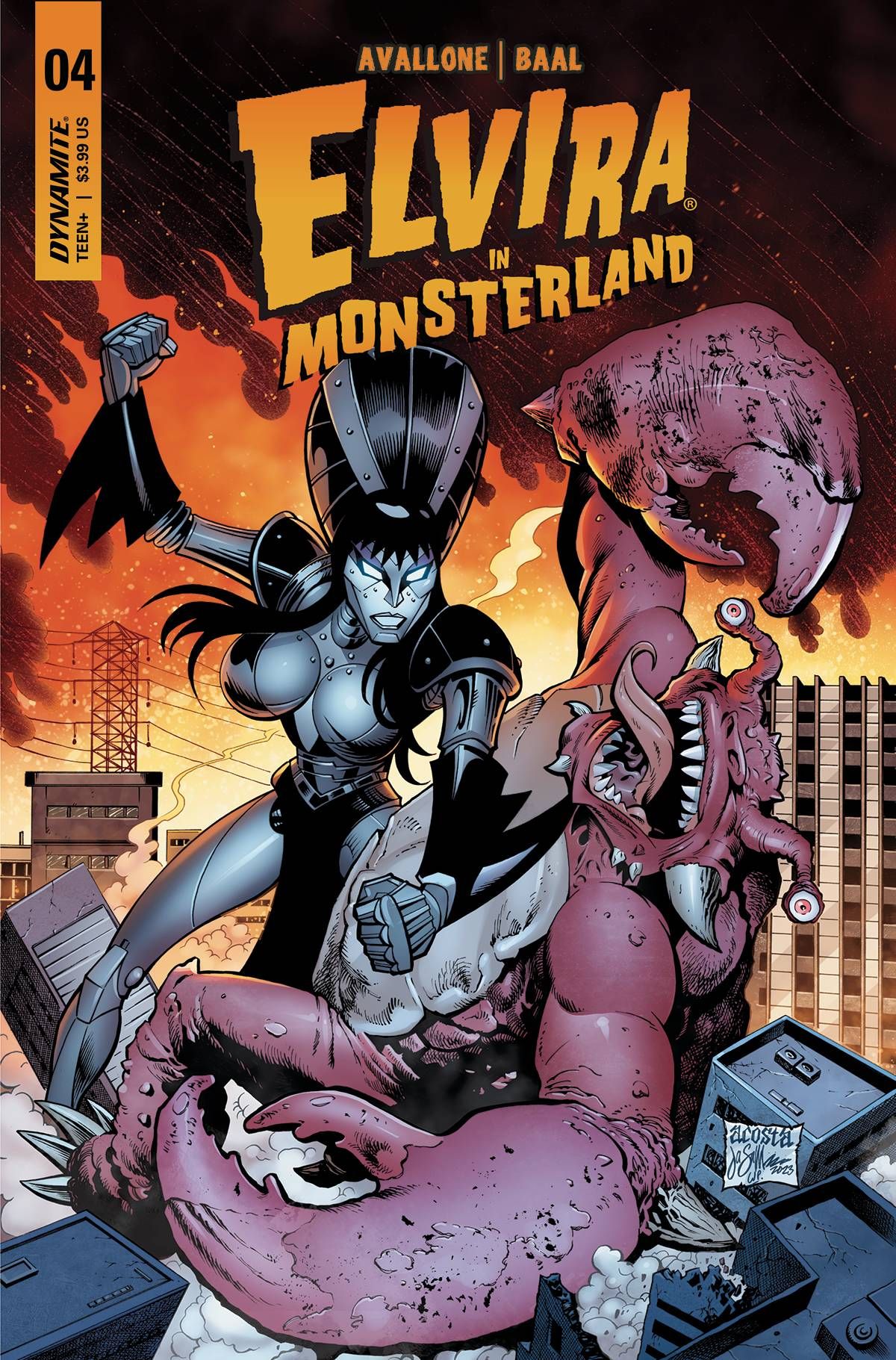 Elvira in Monsterland #4 Comic