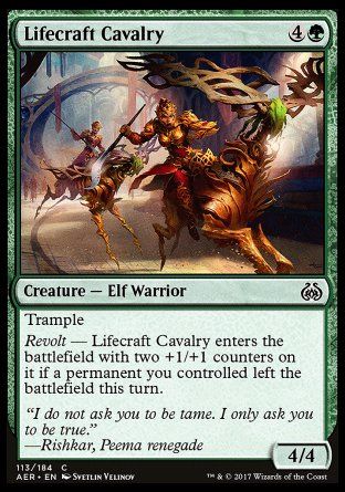 Lifecraft Cavalry (Aether Revolt) Trading Card