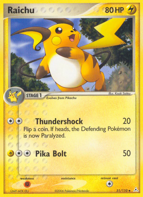 Raichu (51/110) - Holon Phantoms