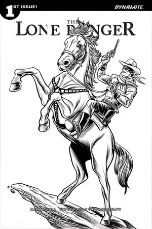 Lone Ranger Vol 3 #1 (30 Copy Allred B&w Cover)