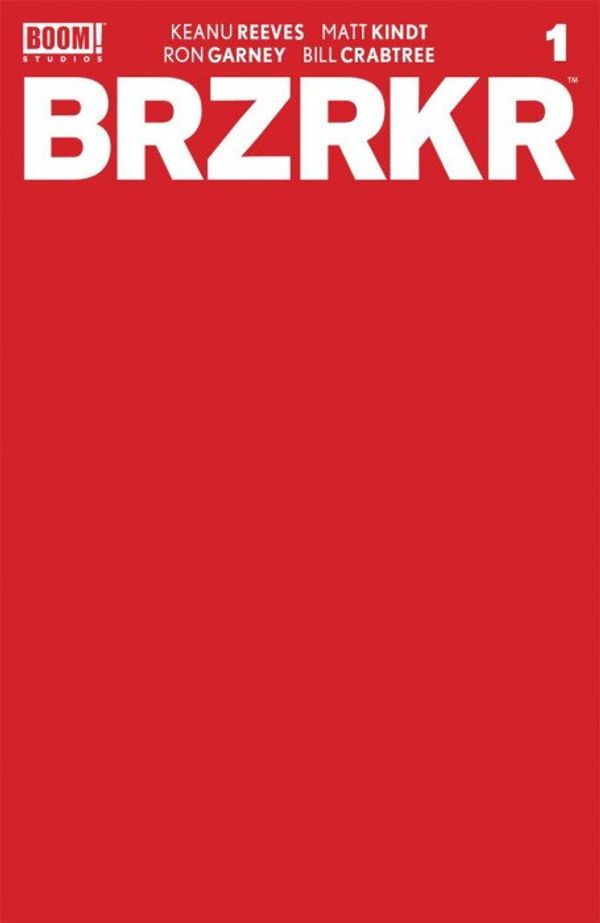 BRZRKR (Berzerker) #1 (Red Sketch Edition)