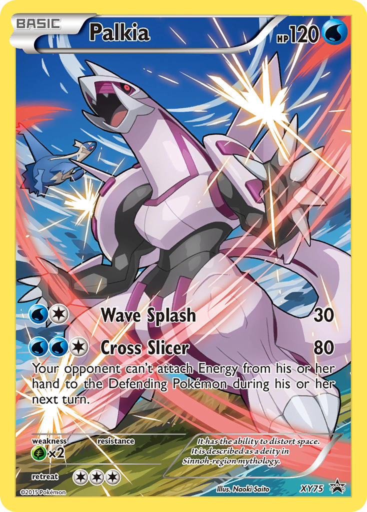 Palkia (XY75) - XY Black Star Promos Pokémon Card