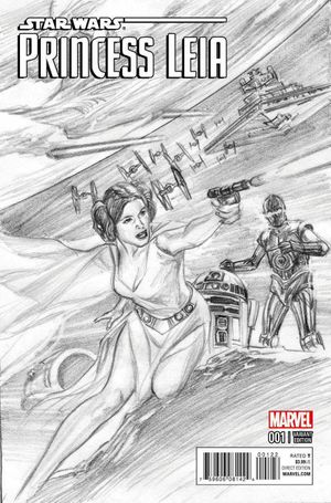 Princess Leia #1 (Ross Sketch Variant)