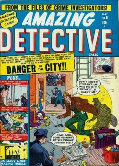 Amazing Detective Cases #6 Comic