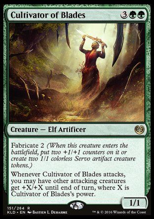 Cultivator of Blades (Kaladesh) Trading Card