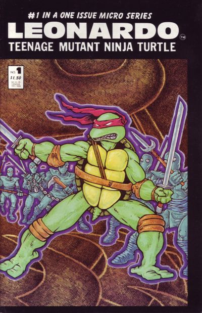 Leonardo Teenage Mutant Ninja Turtle #1 Comic