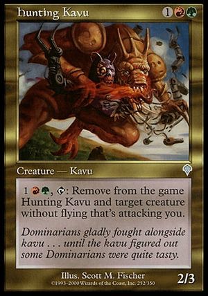 Hunting Kavu (Invasion)