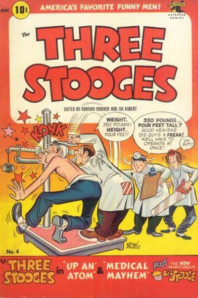 Three Stooges #4 Comic