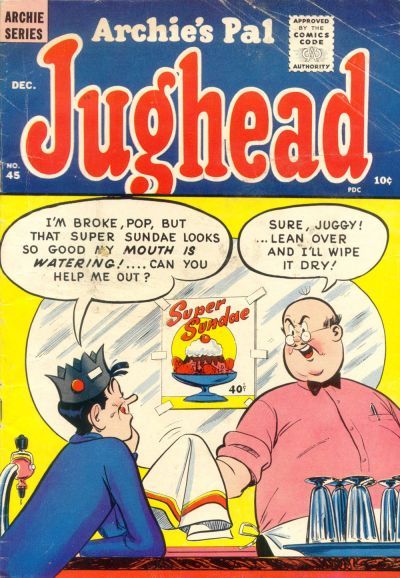 Archie's Pal Jughead #45 Comic