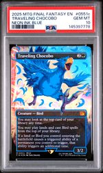 Traveling Chocobo #551c (Final Fantasy - Borderless Neon Ink Foil)