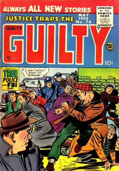 Justice Traps the Guilty #74 Comic