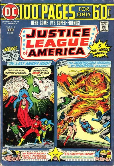 Justice League of America #115 Comic
