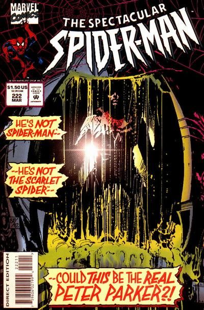 Spectacular Spider-Man #222 Comic