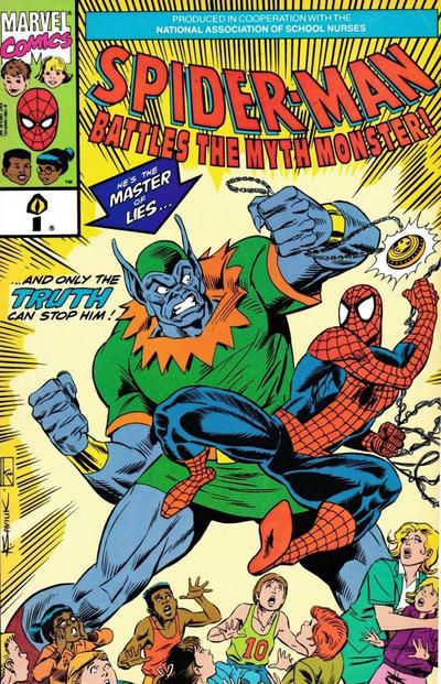 Spider-Man Battles the Myth Monster #1 Comic