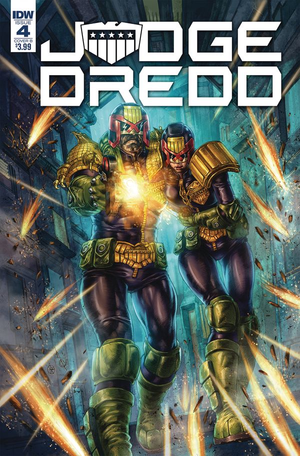 Judge Dredd: Under Siege #4 (Cover B Quah)