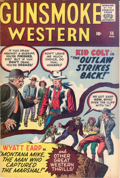 Gunsmoke Western #56 Comic