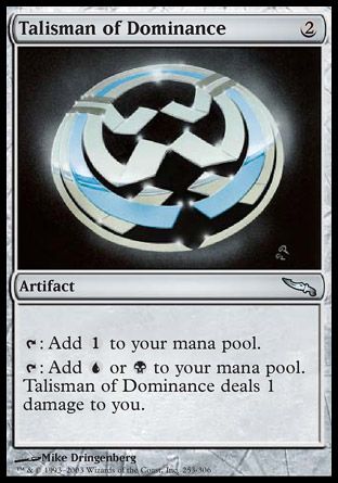 Talisman of Dominance (Mirrodin) Trading Card