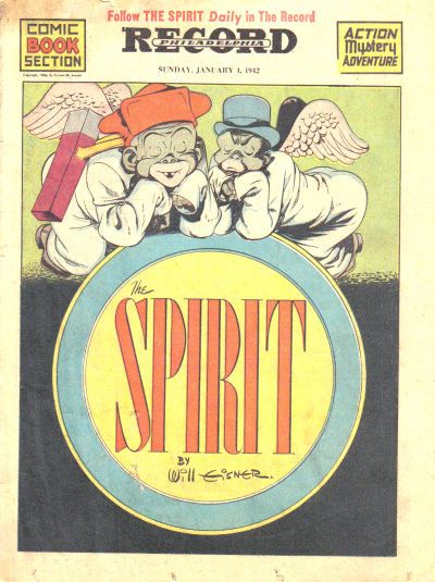 Spirit Section #1/4/1942 Comic