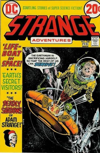 Strange Adventures #240 Comic