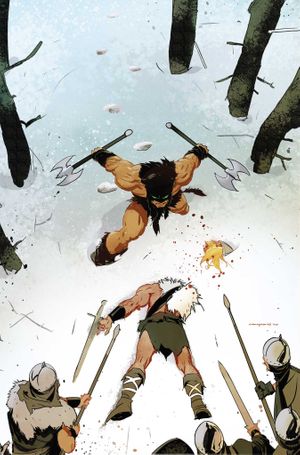 Fire And Ice Darkwolf #4 (Cvr H Inc 1:10 Cary Nord Virgin Variant)