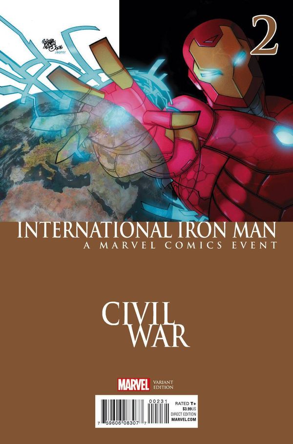 International Iron Man #2 (Civil War Variant)