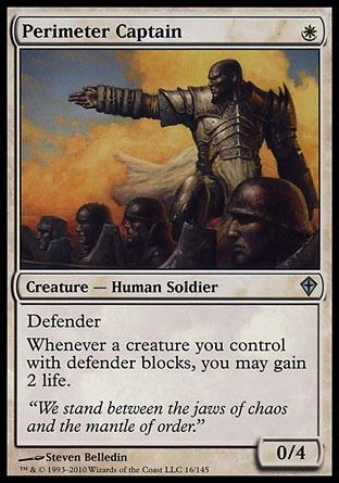 Perimeter Captain (Worldwake) Trading Card