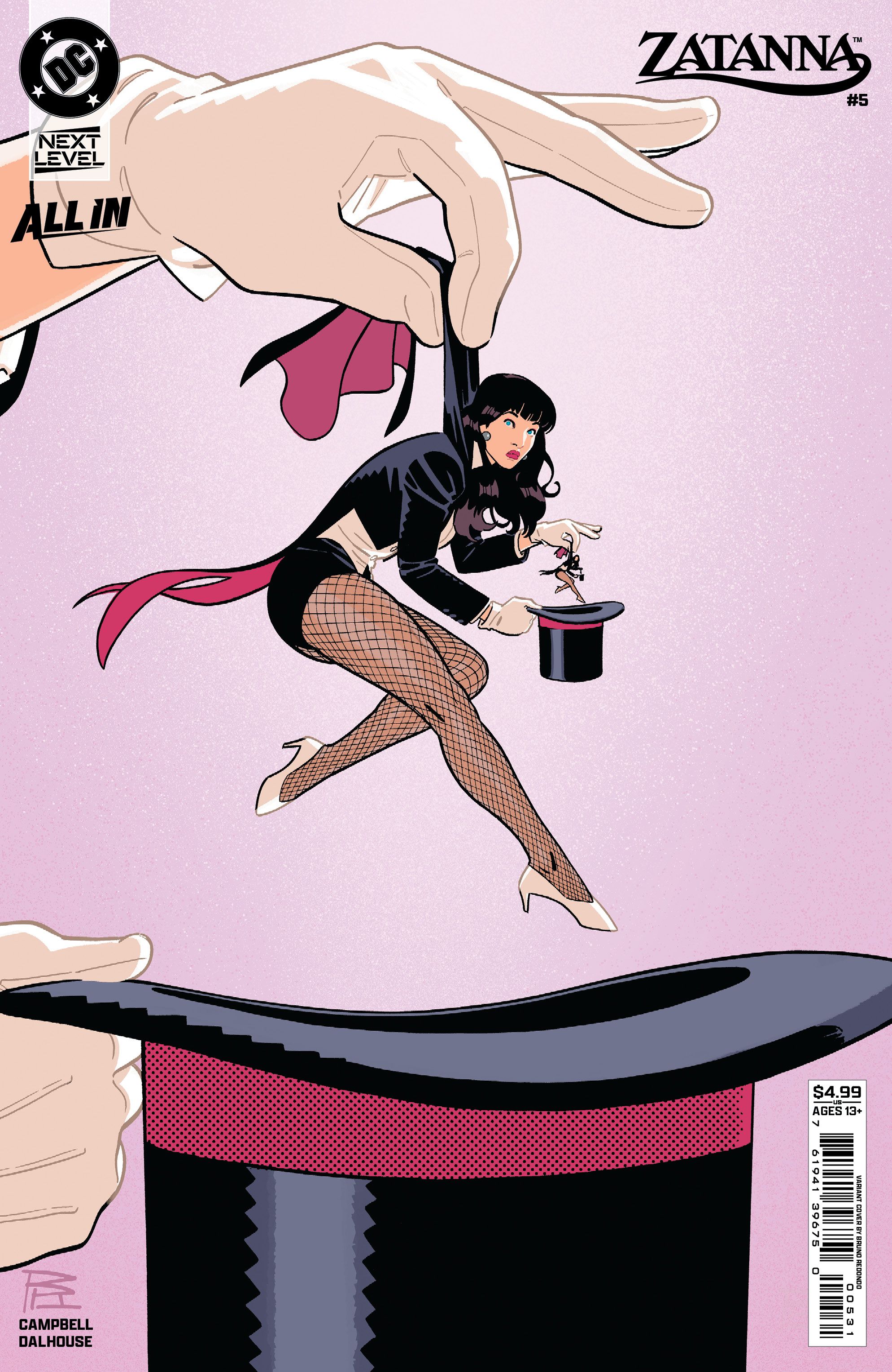 Zatanna #5 (Cvr C Bruno Redondo Card Stock Variant) Comic