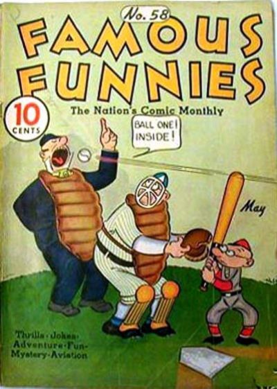 Famous Funnies #58 Comic